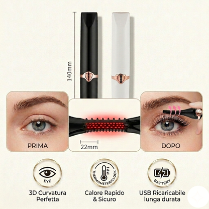 LashLift Pro - Piegaciglia Elettrico Riscaldato