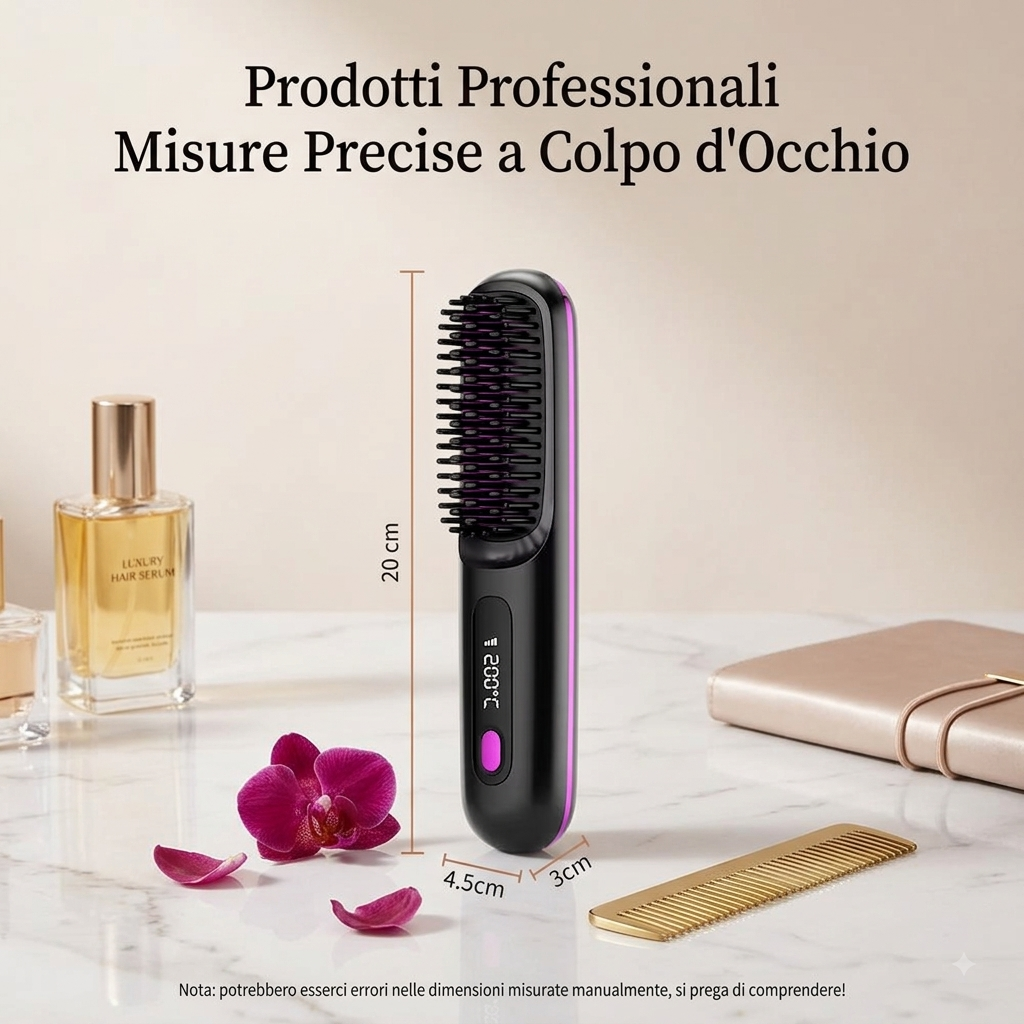 GLIDE 360 – Spazzola Riscaldante Senza Fili Unisex