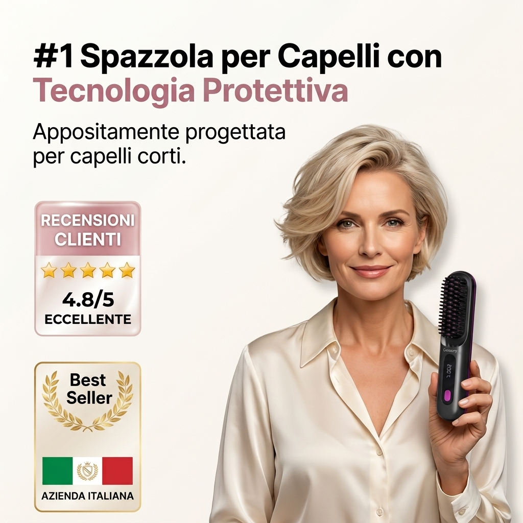 GLIDE 360 – Spazzola Riscaldante Senza Fili Unisex